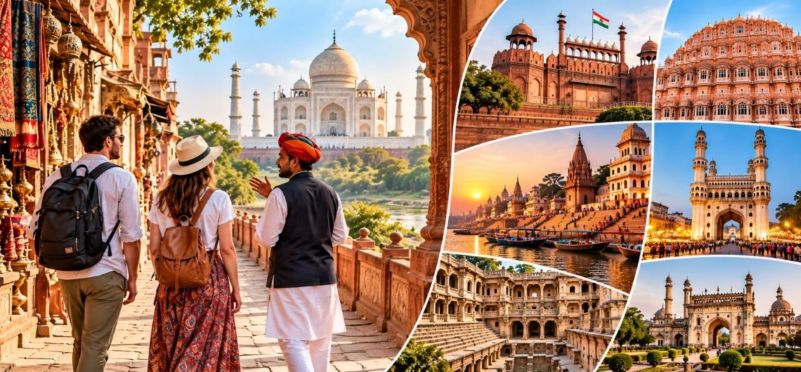 Best heritage walks in India featuring historic monuments and cultural attractions