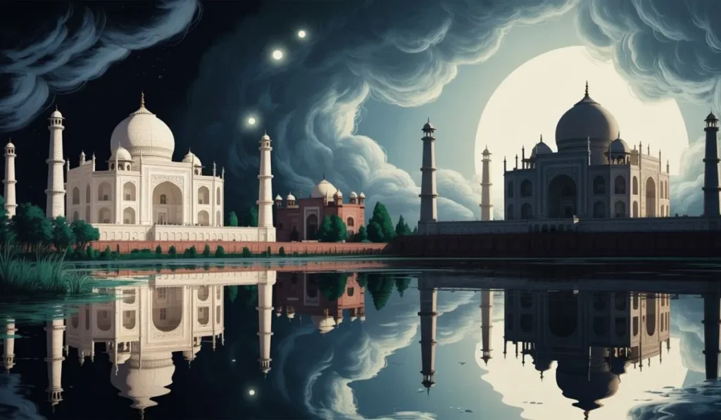 Black Taj Mahal Agra