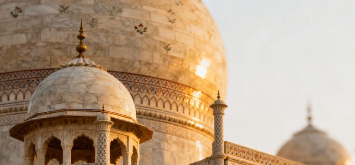 The Taj view - Symbol of Love